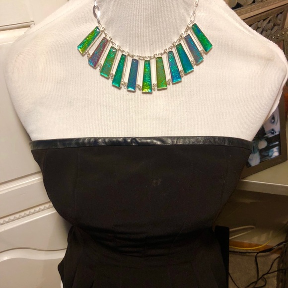 SOLD Triplet Opal Necklace - Picture 7 of 8